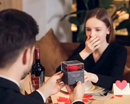 Combo Amor Eterno - Caixinha Premium com Rosa Real + Colar Projeção 100 Idiomas "Eu Te Amo"