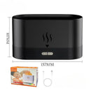 Umidificador e Difusor de Aromas ZenFlame™ – Efeito Chama RGB🔥