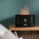 Umidificador e Difusor de Aromas ZenFlame™ – Efeito Chama RGB🔥